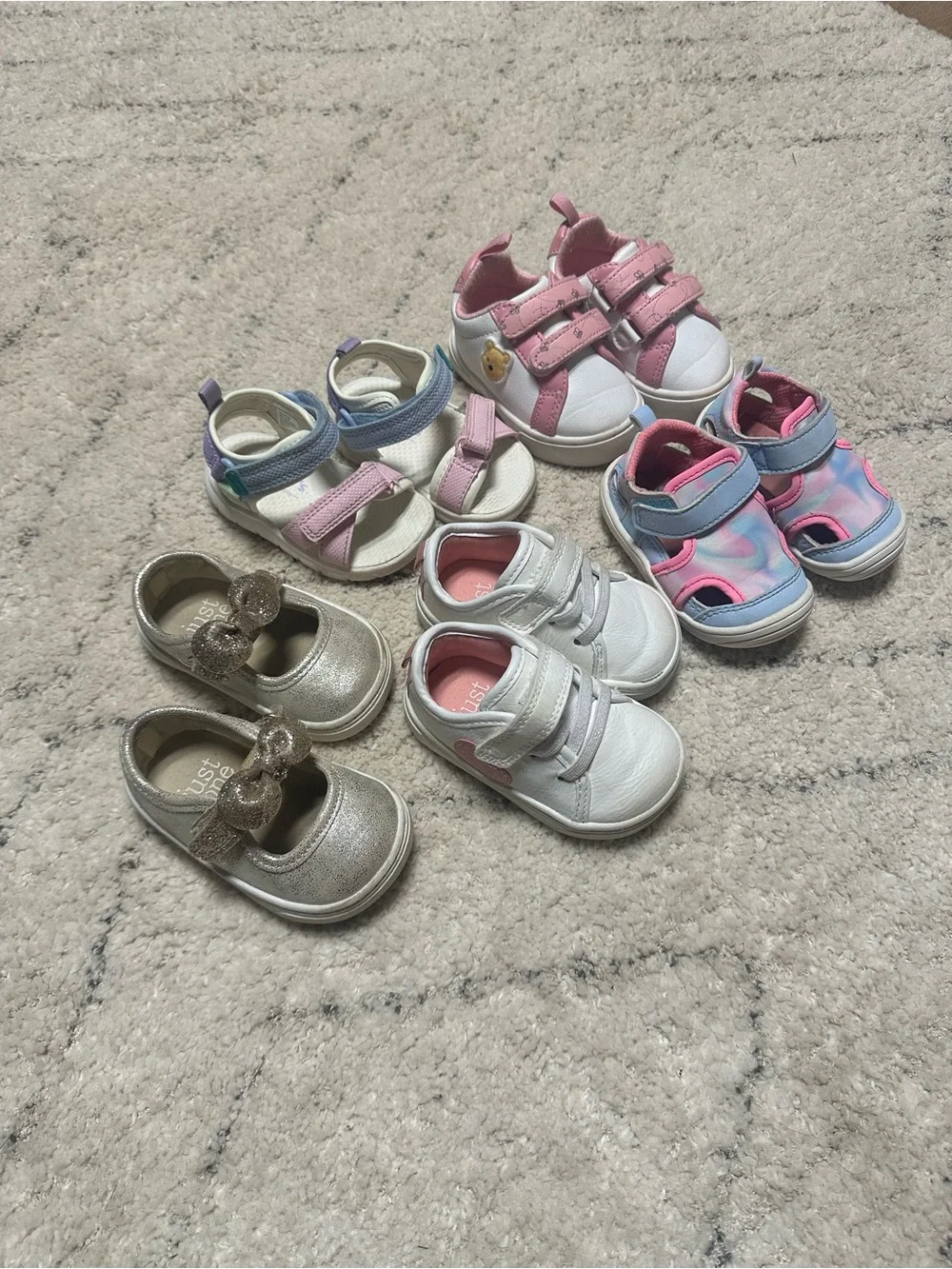 Lot of Toddler Girl Shoes 3C